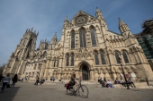 'Britain's Notre-Dame' tells fiery tale of restored glory